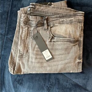 Fashion Nova Gray Jeans 38